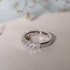 The Angelika Ring | Baguette Diamond Band