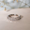 The Angelika Ring | Baguette Diamond Band
