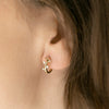 The Bryher Earrings | VS1 D-E Lab Diamonds. 100% Recycled 9k Gold Huggies