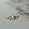 The Bryher Ring | VS1 D-E Lab Diamonds. 100% Recycled 9k Gold Stacking