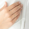 The Bryher Ring | VS1 D-E Lab Diamonds. 100% Recycled 9k Gold Stacking