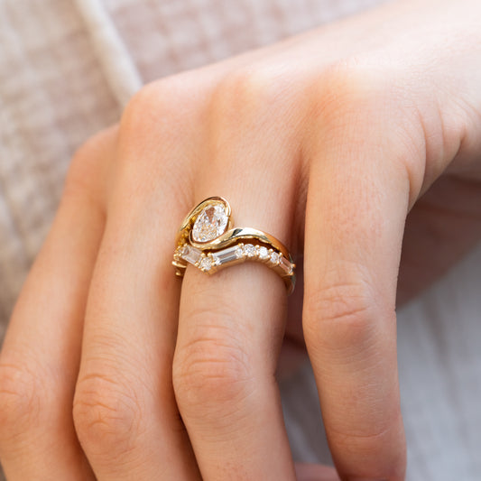 The Coralie Ring | 1.23ct D VVS1 Oval Lab Diamond Engagement Solitaire