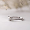 The Frankie Ring | 0.65ct VS1 Lab Diamond Round Four Claw Engagement Solitaire 18k White Gold
