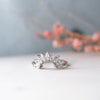The Amira Ring | Lab Diamond Marquise Cut Tiara Band
