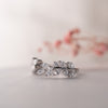The Kyomi Ring | Lab Diamond Floral Vine Open Shank Band