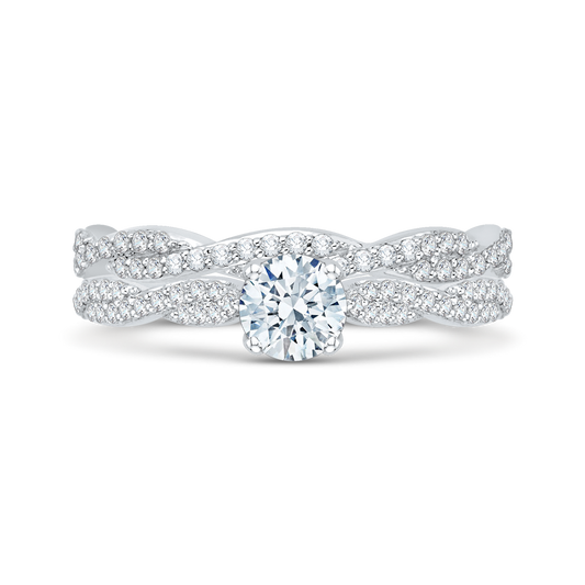 The Katie Wedding Ring | Matching Wedding Band Bridal Set