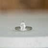 The Rosemont Ring | 1.02ct E VVS1 Marquise Engagement Solitaire 950 Platinum