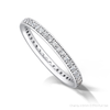 The Charity Ring | 0.37ct D-E VVS1 Grain Set 950 Platinum Wedding Band