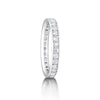 The Charity Ring | 0.37ct D-E VVS1 Grain Set 950 Platinum Wedding Band