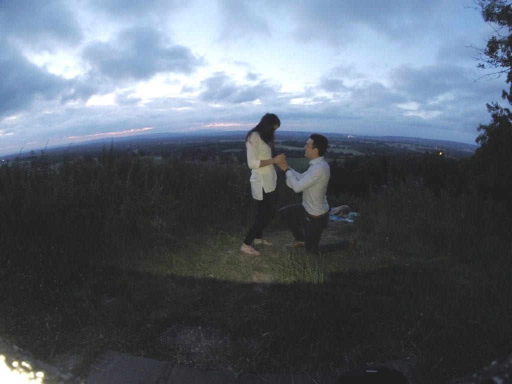 Matt and Amy - a bespoke ring for a choosy girl