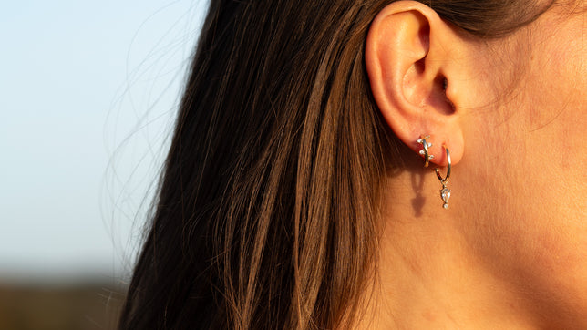 Lab Diamond & Gold Earring Collection