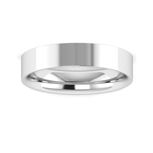 Flat Court | 5.0mm Wedding Band