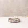 The Charity Ring | Lab Diamond Grain Set Classic Wedding