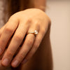 The Adeline Ring | Round Lab Diamond Tiffany Engagement Solitaire