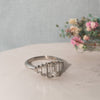 The Adriana Ring | 2.71ct VVS Emerald & Baguette Lab Diamond Art Deco 950 Platinum