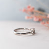 The Amara Ring | Lab Diamond Graduated Wave Cluster Ring