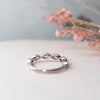 The Anwen Ring | Marquise Lab Diamond Milgrain Stacking Band
