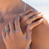 The Bryher Ring | VS1 D-E Lab Diamonds. 100% Recycled 9k Gold Stacking