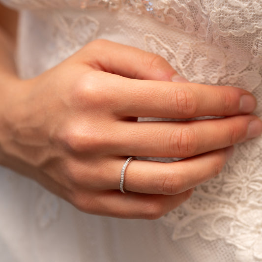The Beatrix Wedding Ring | Matching Wedding Band Bridal Set