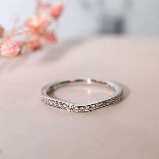 The Beatrix Wedding Ring | Matching Wedding Band Bridal Set