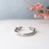 The Bonnie Ring | Lab Diamond Nature Inspired Open Shank Band