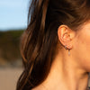 The Bryher Earrings | VS1 D-E Lab Diamonds. 100% Recycled 9k Gold Huggies