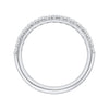 The Enya Wedding Ring | Matching Bridal Half Diamond Set Band