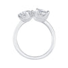 The Oriana Ring | Oval & Emerald Cut Lab Diamond Toi Et Moi Engagement