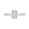 The Franchesca Ring | Emerald Cut Lab Diamond Vintage Engagement Solitaire