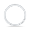 The Thanos Ring | Channel Set Round Black Lab Diamond Textured Band