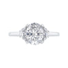 The Millie Ring | Lab Diamond Oval & Half Moon Cut Engagement Trilogy