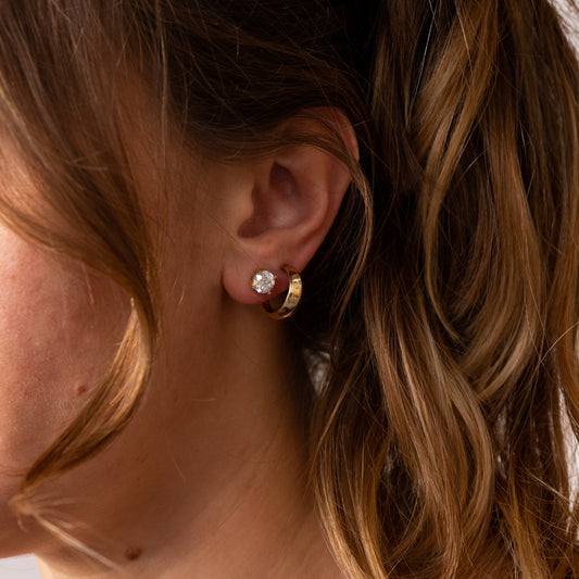 The Camille | 2.0ct Diamond Stud Earrings