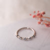The Carina Ring | Lab Diamond Modern Station Set Band