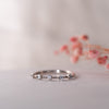 The Carina Ring | Lab Diamond Modern Station Set Band