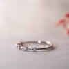 The Carina Ring | Lab Diamond Modern Station Set Band