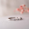 The Carina Ring | Lab Diamond Modern Station Set Band