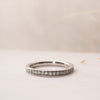 The Charity Ring | Lab Diamond Grain Set Classic Wedding