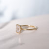 The Danae Ring | Emerald Lab Diamond Modern Engagement Solitaire