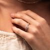 The Delfi Ring | 1.45ct D VVS2 Lab Diamond Round Accented Vine Engagement 18K Yellow Gold