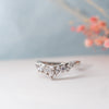The Dipa Ring | Lab Diamond Vintage Crown Stacking Band
