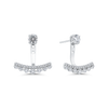 The Odessa Earrings | Lab Diamond Ear Jackets 9k Yellow Gold