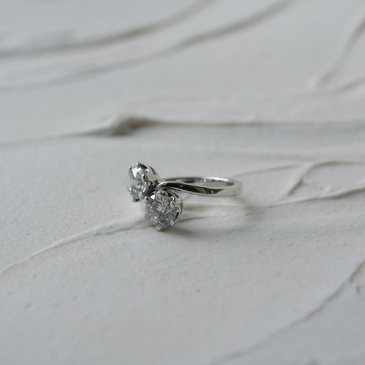 Diamond jewellery with ethical and sustainable lab diamonds set in platinum