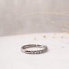 The Estella Wedding Ring | Lab Diamond Round Pavé Set Band