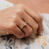 The Afonsa Ring | Lab Diamond Nature Inspired Shoulder Set Engagement