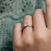 The Ana Ring | Round Lab Diamond Four Claw Engagement Solitaire