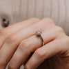 The Ana Ring | Round Lab Diamond Four Claw Engagement Solitaire
