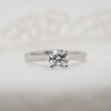 The Ana Ring | Round Lab Diamond Four Claw Engagement Solitaire