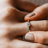 The Ana Ring | Round Lab Diamond Four Claw Engagement Solitaire
