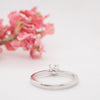 The Ana Ring | Round Lab Diamond Four Claw Engagement Solitaire