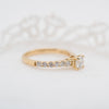 The Estella Ring | Lab Diamond Round Shoulder Set Engagement